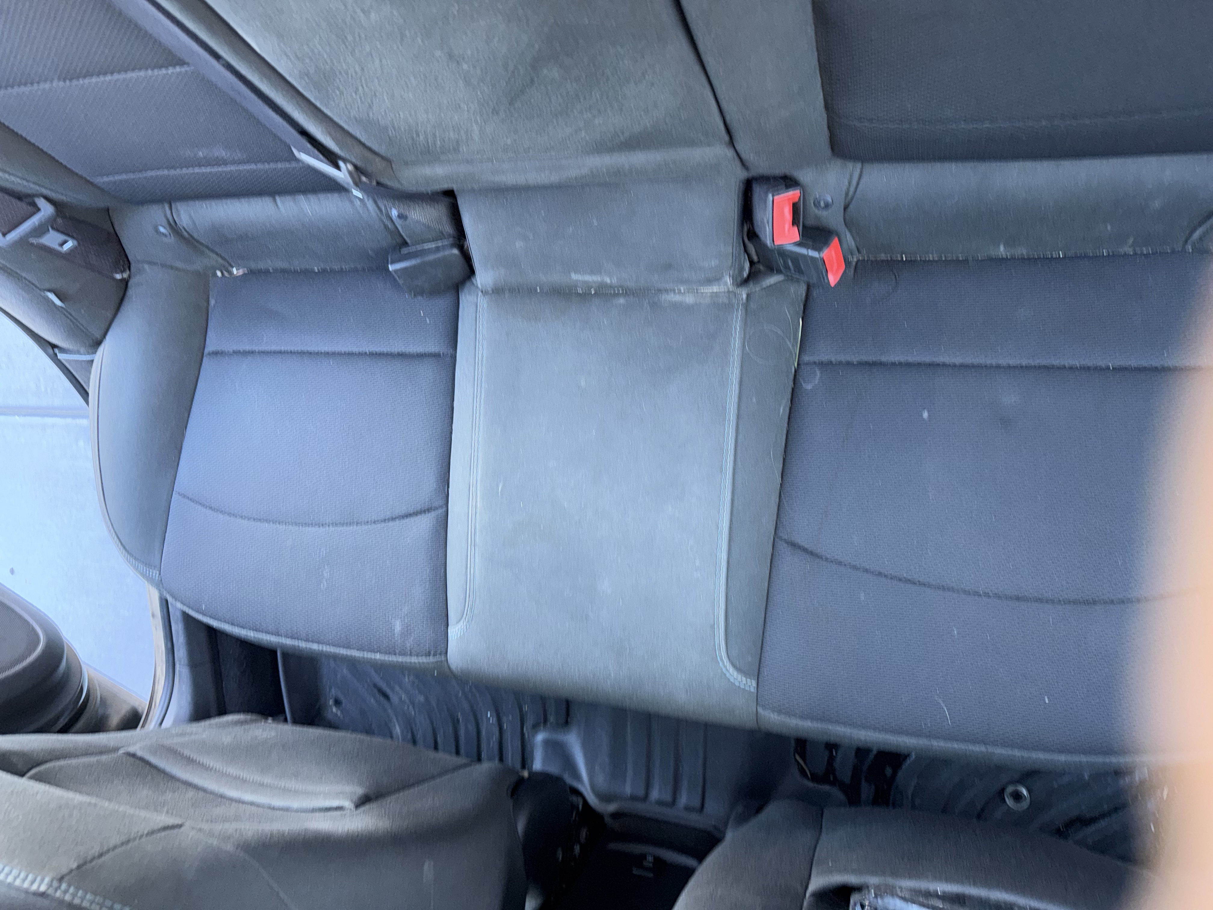 Before: Dirty seats